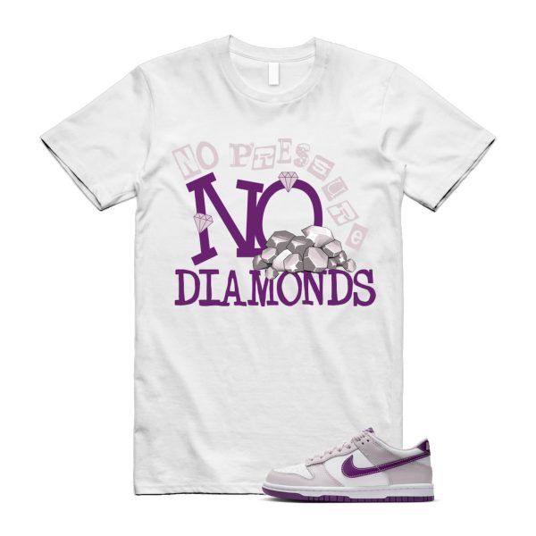 Dunk Platinum Violet Viotech White Low T Shirt Match DIAMOND Jezsport.com