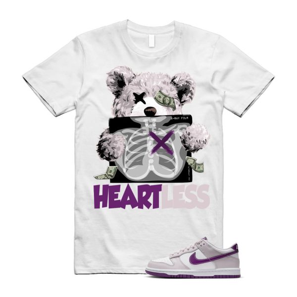 Dunk Platinum Violet Viotech White Low T Shirt Match HEART Jezsport.com