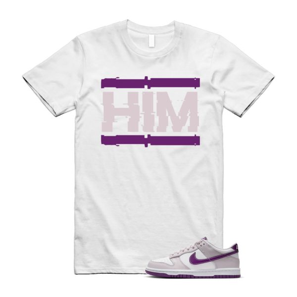 Dunk Platinum Violet Viotech White Low T Shirt Match HIM Jezsport.com