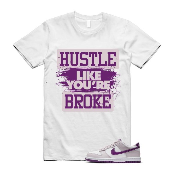 Dunk Platinum Violet Viotech White Low T Shirt Match HLYB Jezsport.com