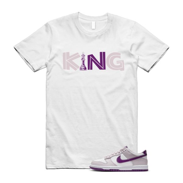 Dunk Platinum Violet Viotech White Low T Shirt Match KING Jezsport.com