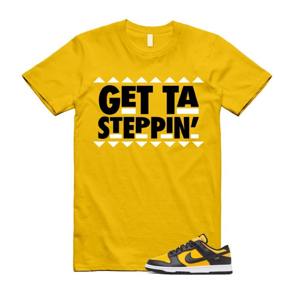 Dunk Reverse Goldenrod University Gold Black White Low T Shirt Match GET Jezsport.com