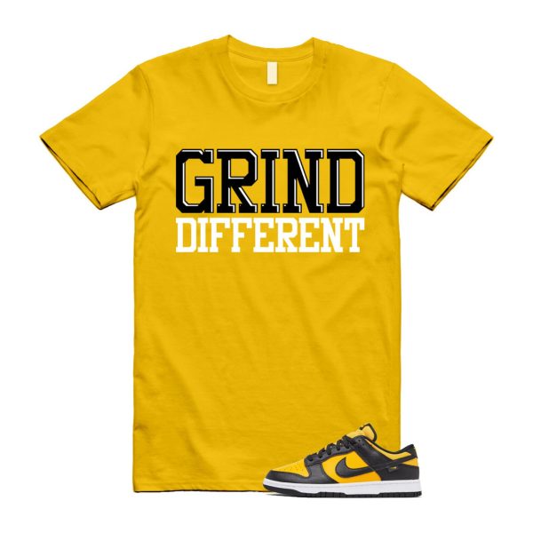 Dunk Reverse Goldenrod University Gold Black White Low T Shirt Match GRD Jezsport.com