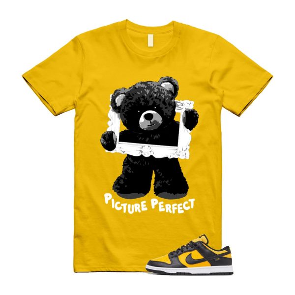 Dunk Reverse Goldenrod University Gold Black White Low T Shirt Match PIC Jezsport.com