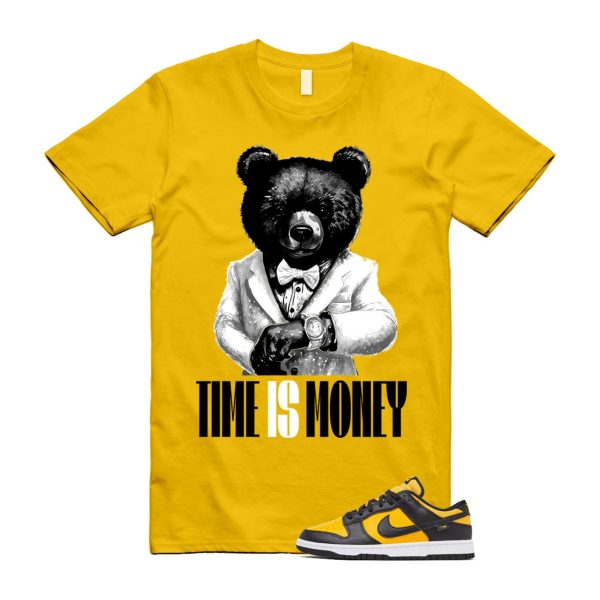 Dunk Reverse Goldenrod University Gold Black White Low T Shirt Match TIM Jezsport.com