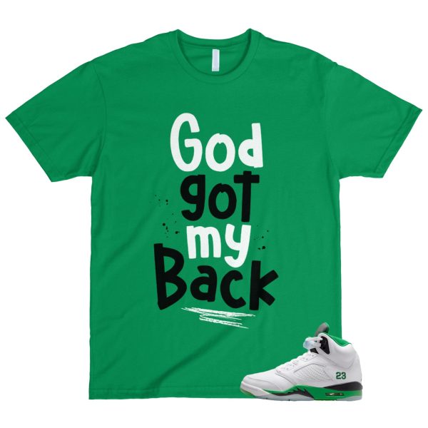 5 Lucky Green White Black Ice Blue T Shirt Match GOD Jezsport.com