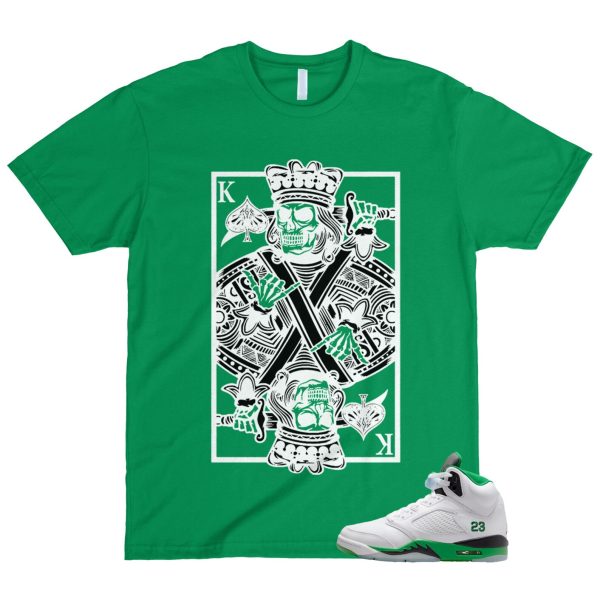 5 Lucky Green White Black Ice Blue T Shirt Match KC Jezsport.com