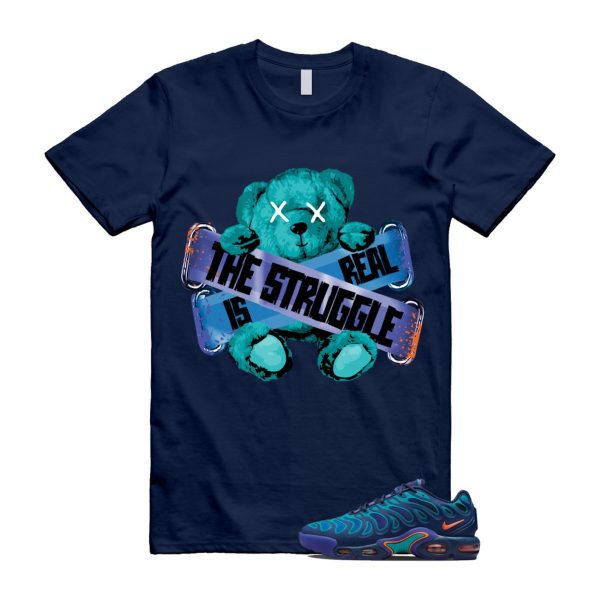 Air Max Plus Drift Midnight Navy Total Orange Dusty Cactus T Shirt Match TSIR Jezsport.com