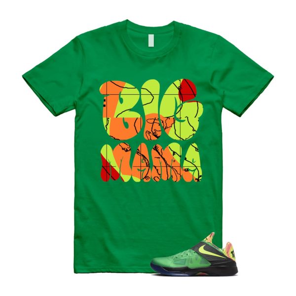 Weatherman 4 KD Lush Green Volt Black Team Orange T Shirt Match MAMA Jezsport.com