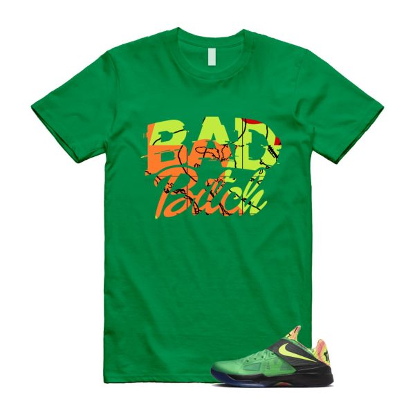 Weatherman 4 KD Lush Green Volt Black Team Orange T Shirt Match BB Jezsport.com