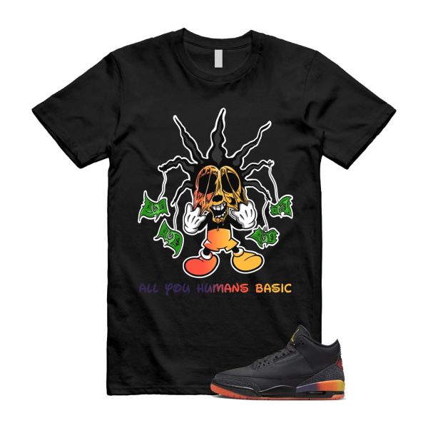 3 J Balvin Rio Black Solar Flare Total Crimson Abyss T Shirt Match HOOK Jezsport.com