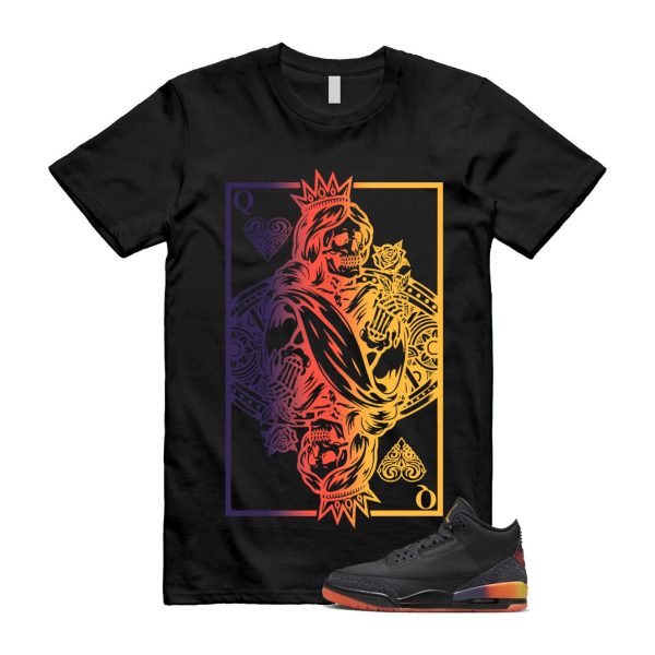 3 J Balvin Rio Black Solar Flare Total Crimson Abyss T Shirt Match QC Jezsport.com