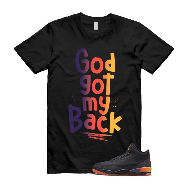 3 J Balvin Rio Black Solar Flare Total Crimson Abyss T Shirt Match GOD Jezsport.com