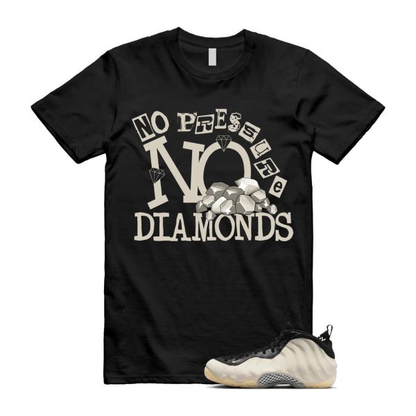 Foamposite Orewood Air One Light Brown Black Team Gold Chrome T Shirt Match DIAMOND Jezsport.com