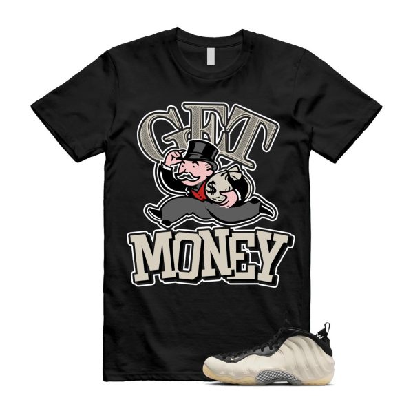 Foamposite Orewood Air One Light Brown Black Team Gold Chrome T Shirt Match GM Jezsport.com