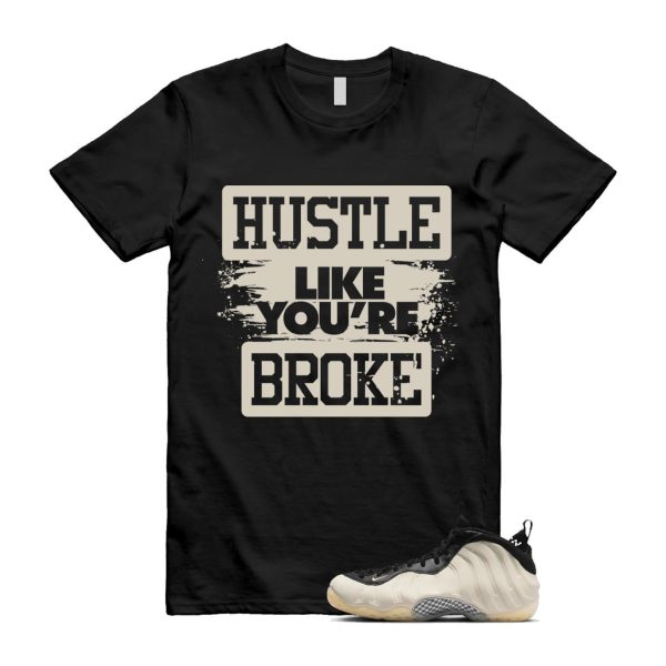 Foamposite Orewood Air One Light Brown Black Team Gold Chrome T Shirt Match HLYB Jezsport.com