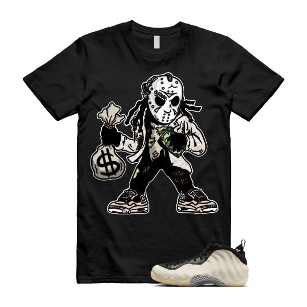 Foamposite Orewood Air One Light Brown Black Team Gold Chrome T Shirt Match JASON Jezsport.com