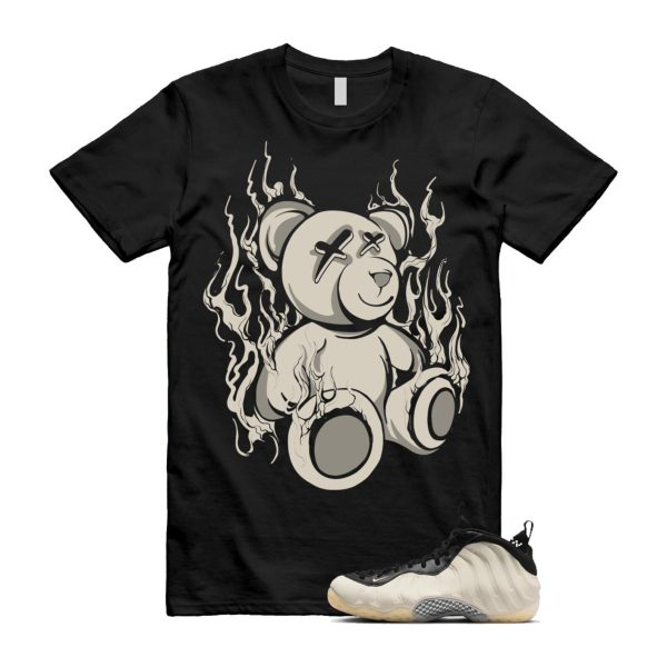 Foamposite Orewood Air One Light Brown Black Team Gold Chrome T Shirt Match LIT Jezsport.com