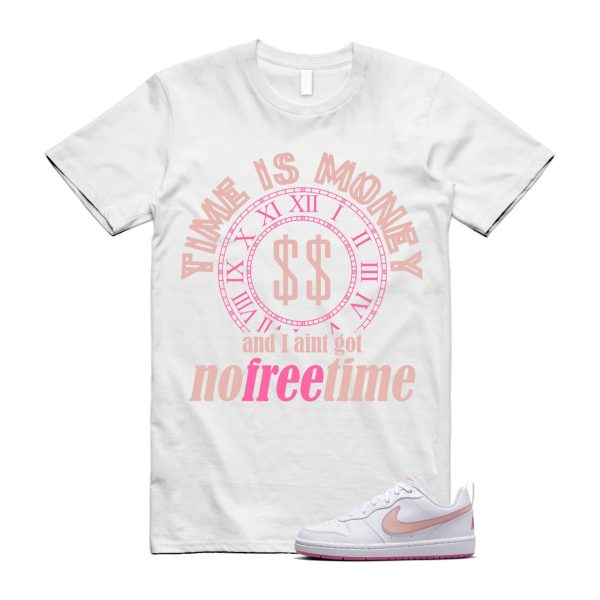 Pinksicle Court Borough Low Recraft White Arctic Orange T Shirt Match FREE TIME Jezsport.com