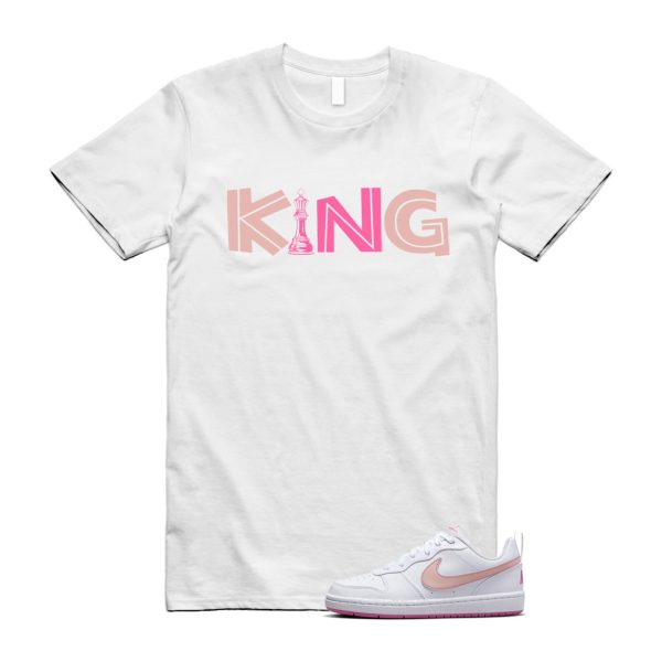 Pinksicle Court Borough Low Recraft White Arctic Orange T Shirt Match KING Jezsport.com