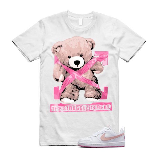 Pinksicle Court Borough Low Recraft White Arctic Orange T Shirt Match STRUG Jezsport.com