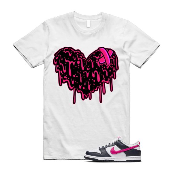 Dunk Obsidian Fierce Pink White Low GS T Shirt Match DRHRT Jezsport.com