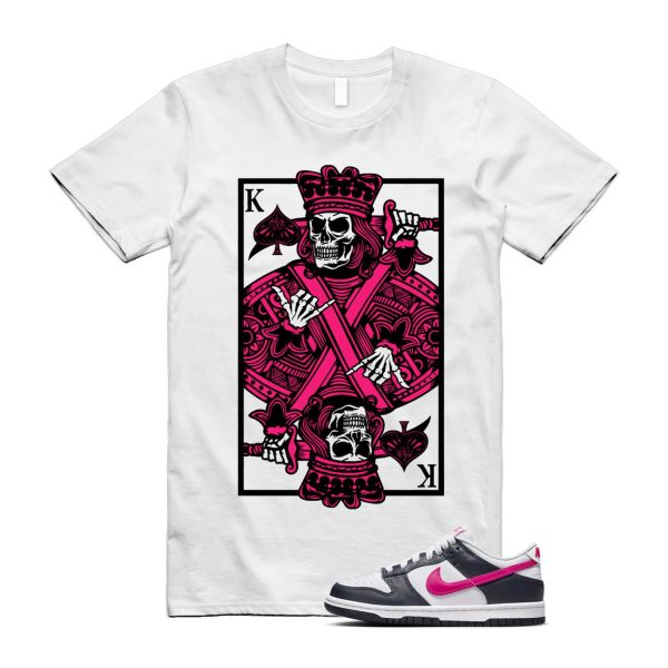 Dunk Obsidian Fierce Pink White Low GS T Shirt Match KC Jezsport.com