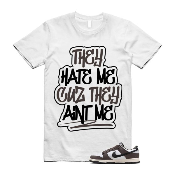 Dunk Baroque Brown White Sail Black Low T Shirt Match AINT ME Jezsport.com