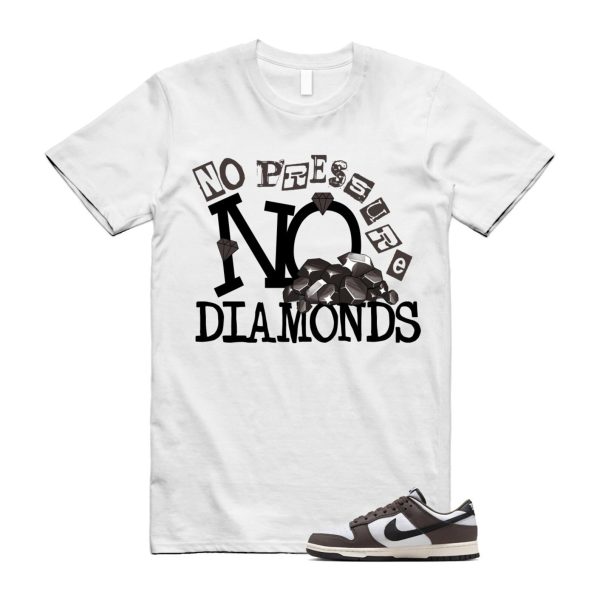 Dunk Baroque Brown White Sail Black Low T Shirt Match DIAMOND Jezsport.com