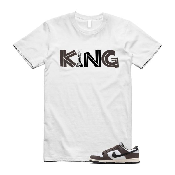 Dunk Baroque Brown White Sail Black Low T Shirt Match KING Jezsport.com