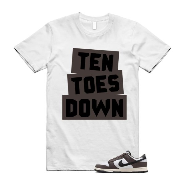 Dunk Baroque Brown White Sail Black Low T Shirt Match TTD Jezsport.com