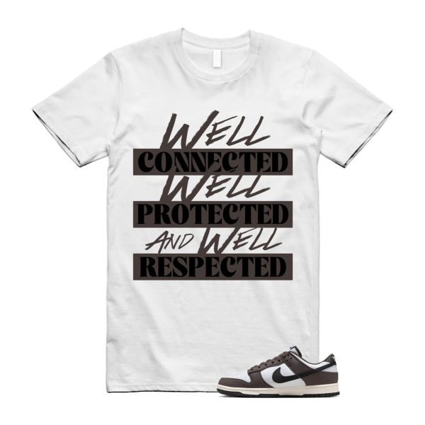 Dunk Baroque Brown White Sail Black Low T Shirt Match WELL Jezsport.com