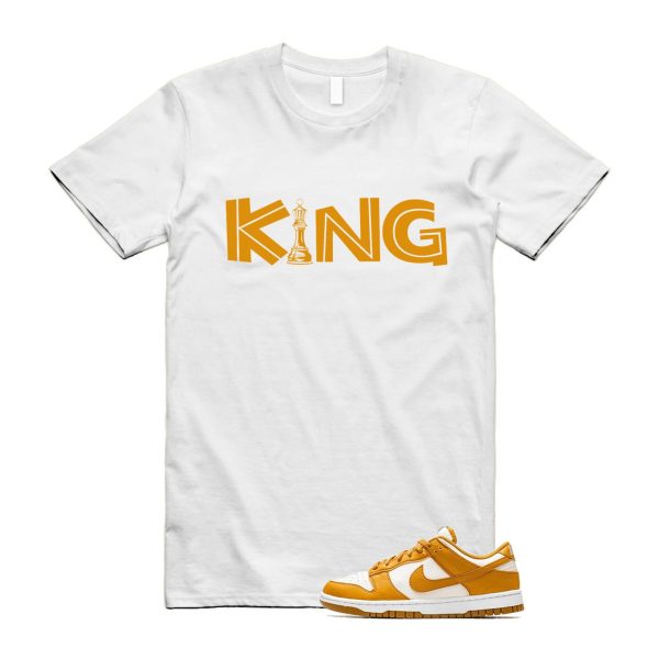 Dunk Gold Suede Phantom White Next Nature Low T Shirt Match KING Jezsport.com