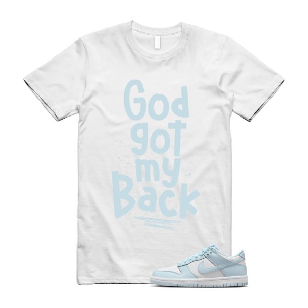 Dunk White Glacier Blue Low GS T Shirt Match GOD Jezsport.com