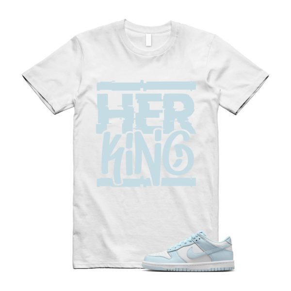 Dunk White Glacier Blue Low GS T Shirt Match HK Jezsport.com