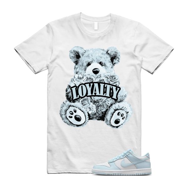 Dunk White Glacier Blue Low GS T Shirt Match LYLTY Jezsport.com