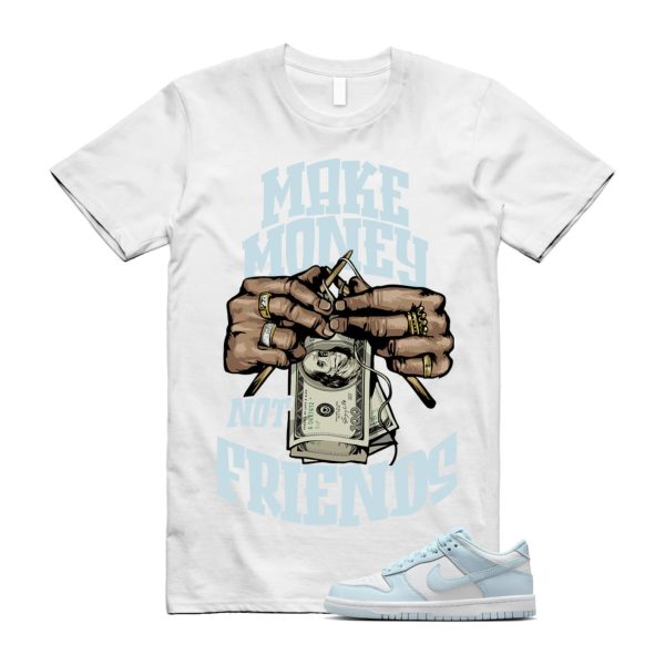 Dunk White Glacier Blue Low GS T Shirt Match MM Jezsport.com