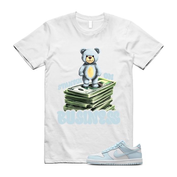 Dunk White Glacier Blue Low GS T Shirt Match SB2 Jezsport.com