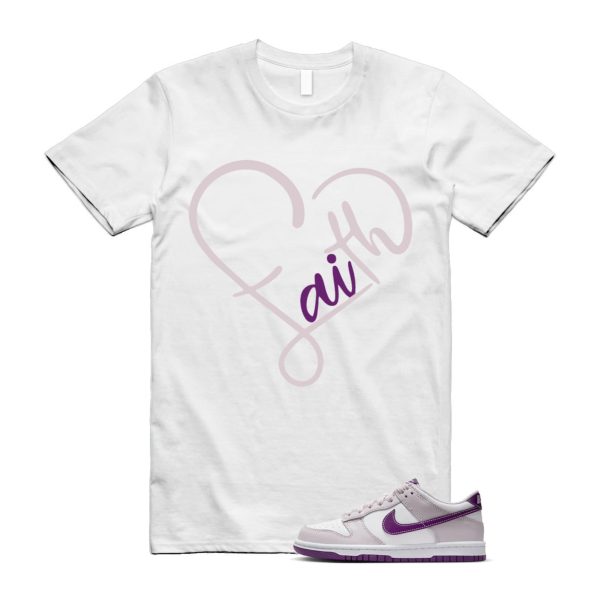 Dunk Platinum Violet Viotech White Low T Shirt Match FAITH Jezsport.com