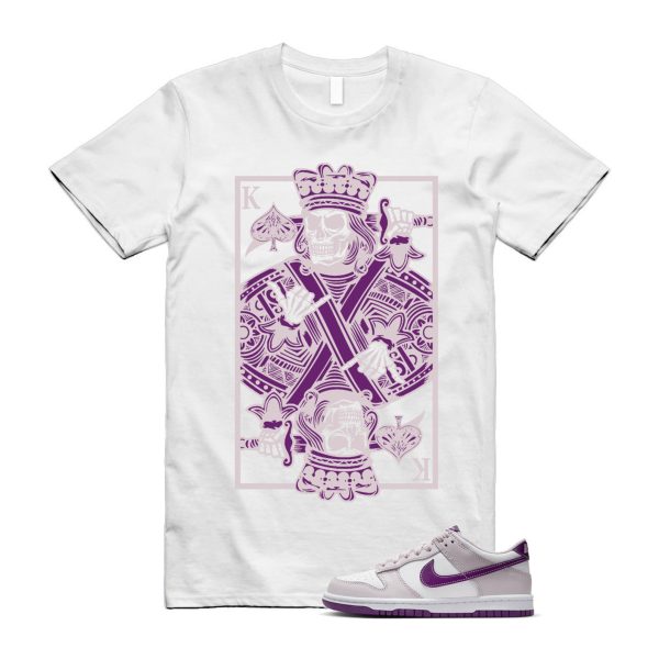 Dunk Platinum Violet Viotech White Low T Shirt Match KC Jezsport.com