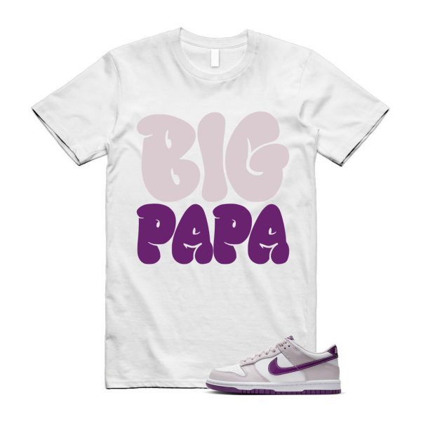 Dunk Platinum Violet Viotech White Low T Shirt Match PAPA Jezsport.com