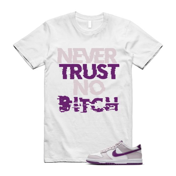 Dunk Platinum Violet Viotech White Low T Shirt Match TNB Jezsport.com