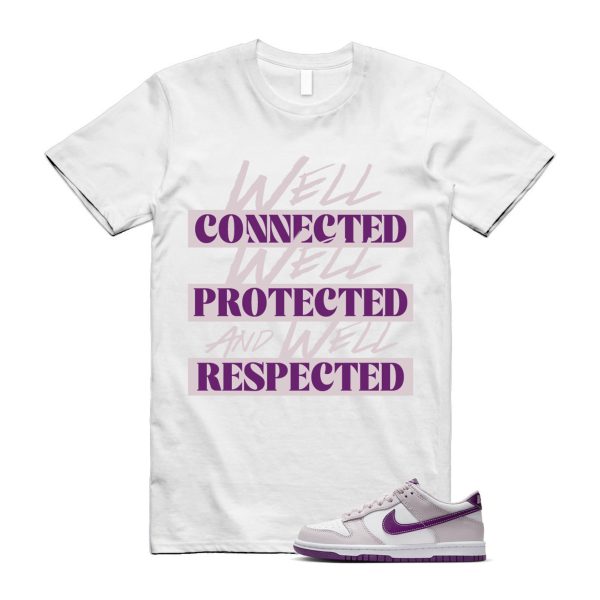 Dunk Platinum Violet Viotech White Low T Shirt Match WELL Jezsport.com