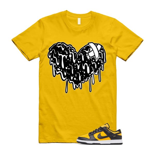 Dunk Reverse Goldenrod University Gold Black White Low T Shirt Match DRHRT Jezsport.com