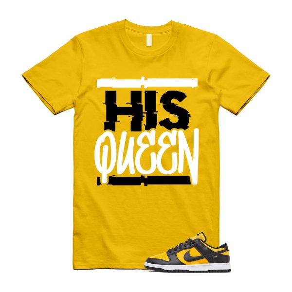 Dunk Reverse Goldenrod University Gold Black White Low T Shirt Match HQ Jezsport.com