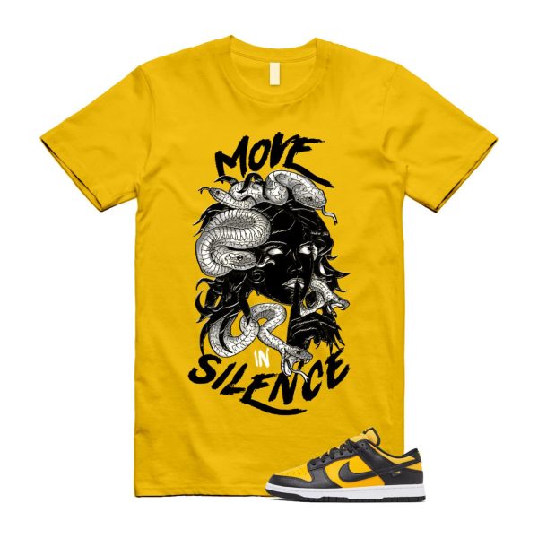 Dunk Reverse Goldenrod University Gold Black White Low T Shirt Match MIS Jezsport.com