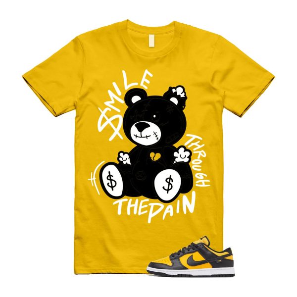 Dunk Reverse Goldenrod University Gold Black White Low T Shirt Match SM2 Jezsport.com