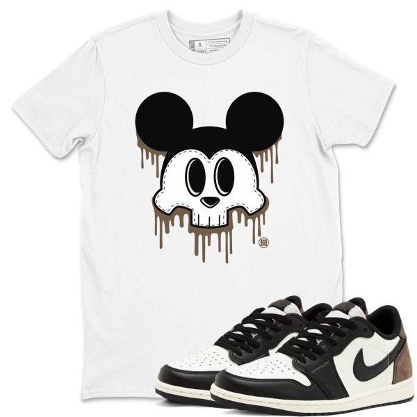 Skull Mouse Sneaker T Shirts To Match Jordans 1s Mocha Jezsport.com