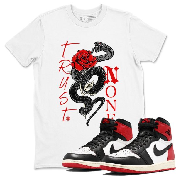 Trust None Sneaker Shirts To Match Jordans 1s Black Toe Reimagined Jezsport.com