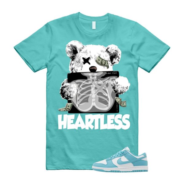 Dunk Dusty Cactus Low Next Nature Aqua Blue White T Shirt Match HEART Jezsport.com